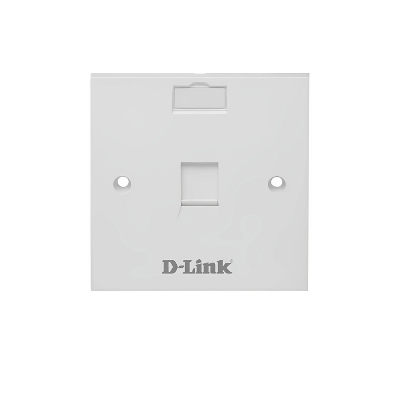 D-Link NFP-0WHI11 Single Port Faceplate