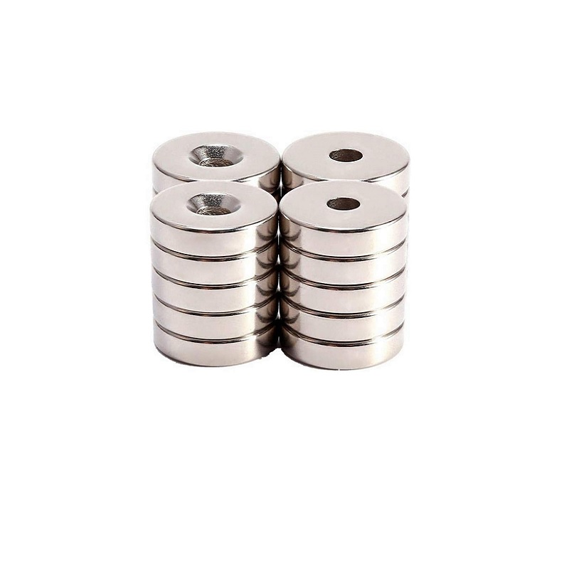 15x4x3mm Neodymium Ring Countersunk Magnet