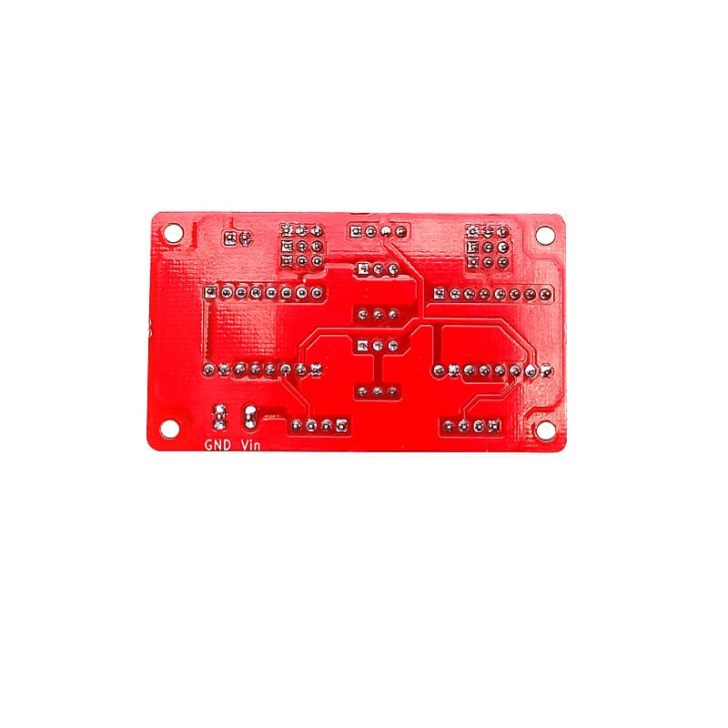 2 Channel A4988/DRV8825 Stepper Motor Driver Controller Board- Red