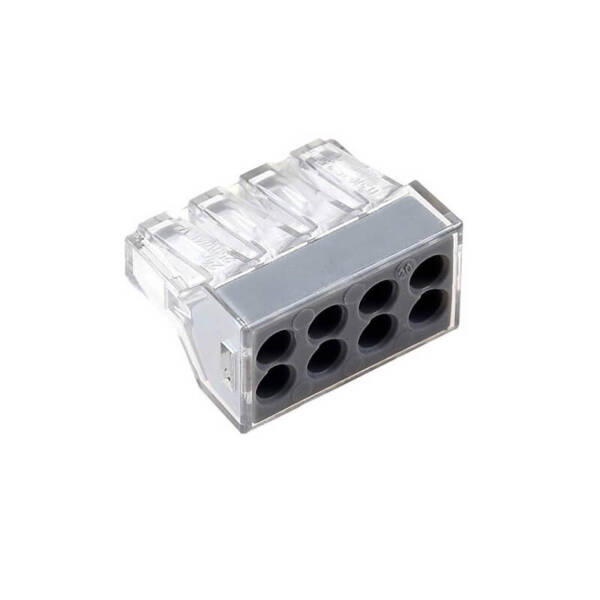 PCT-108 - 8 Port Push-in Wire Connector