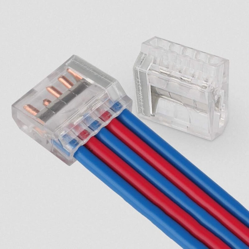 PCT-255 - 5 Port Push-in Wire Connector