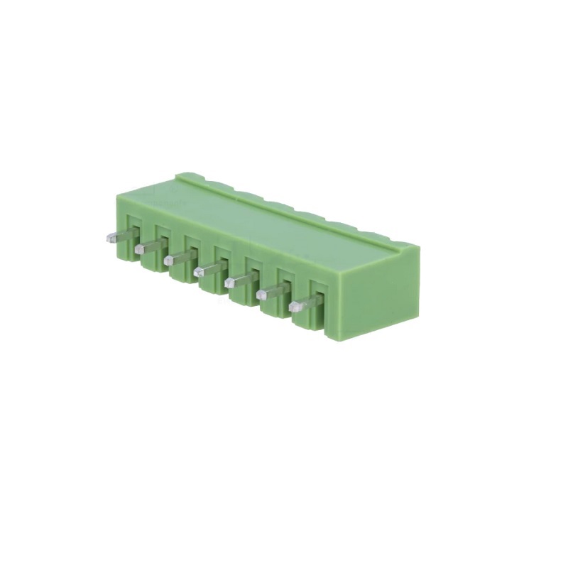 XY2500VD-5.08 - 7 Pin Straight Terminal Block Male Connector 5.08mm Pitch - XINYA