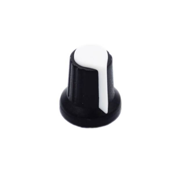 3mm D Shaft Potentiometer knob - White