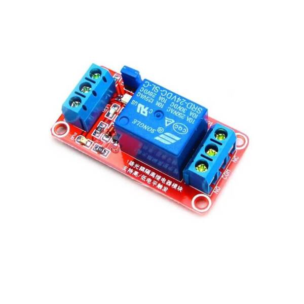 1 Channel 24V Relay Module With High And Low Level Trigger Voltage