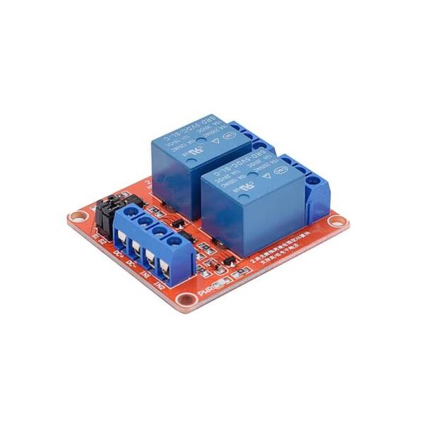 2 Channel 5V Relay Module With High And Low Level Trigger Voltage