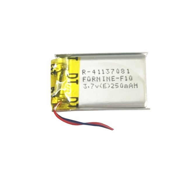 3.7V 250mAH (Lithium Polymer) Lipo Rechargeable Battery Model SBP-502033