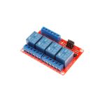 12V 4 Channel Relay Module High And Low Level Trigger With Opto Isolation