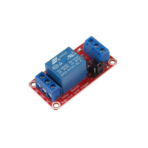 5V 1 Channel Relay Module High And Low Level Trigger With Opto Isolation