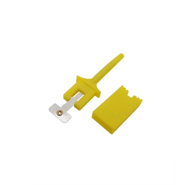 Test Hook Clip For Logic Analyzers - Yellow