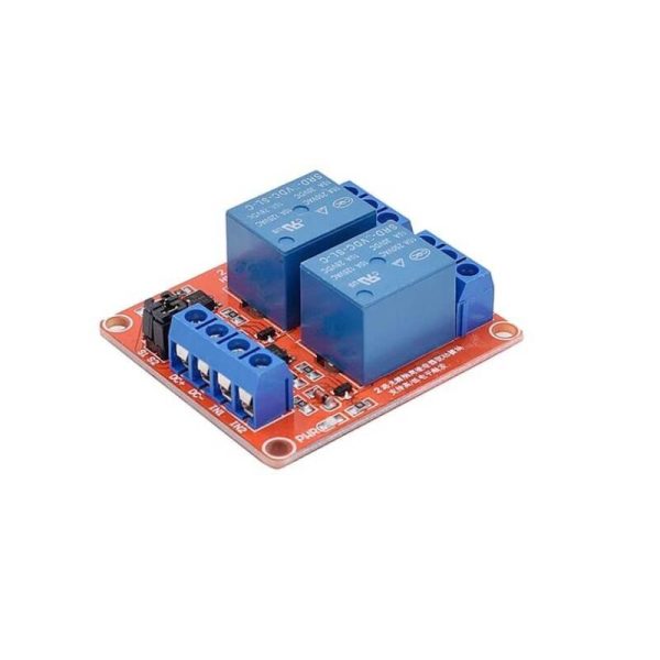 2 Channel 24V Relay Module With High And Low Level Trigger Voltage