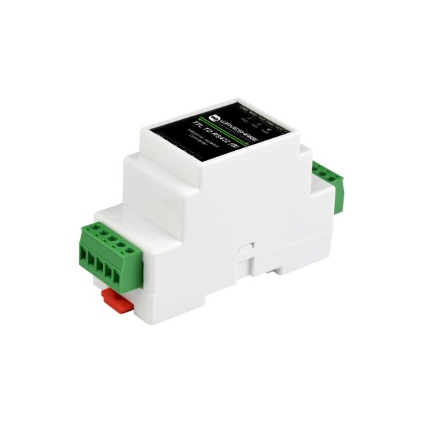 TTL To RS422 (B) Galvanic isolated Converter Anti-surge Multiple Isolation Protection - Rail-Mount