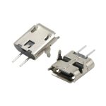 2 Pin Micro USB 2.0 B Type Connector for PowerCharging Connector -SMD Package