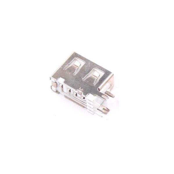 A-Type USB Female Connector Right Angle PCB Mount- 10mm
