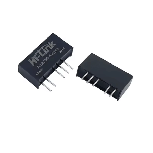 A1205S-1WR3 - 12VDC to 5VDC 100mA DC To DC Power Module Converter - Hi-Link