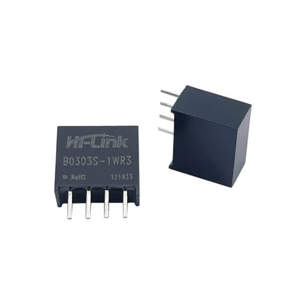 Hi-Link B0503S-1WR3 - 5VDC to 3.3VDC 300mA DC To DC Converter Power Module - SIP-4 Package