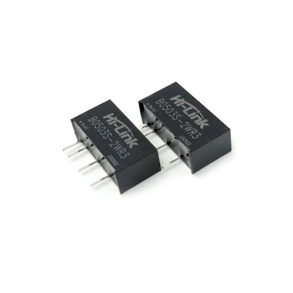 Hi-Link B0503S-2WR3 - 5.5VDC to 3.3VDC 600mA DC To DC Converter Power Module - SIP-6 Package