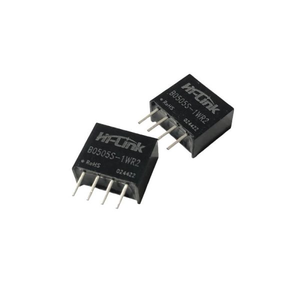 Hi-Link B0505S-1WR2 - 5VDC to 5VDC 200mA DC To DC Converter Power Module - SIP-4 Package