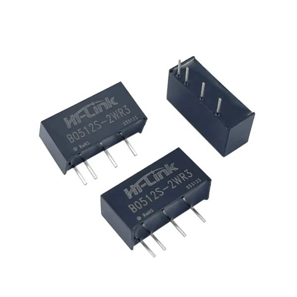 Hi-Link B0512S-2WR3 - 5.5VDC to 12VDC 166mA DC To DC Converter Power Module - SIP-6 Package