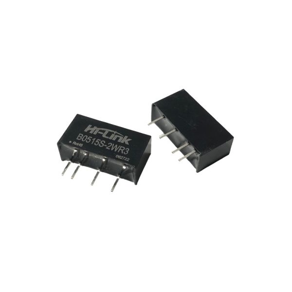 Hi-Link B0515S-2WR3 - 5.5VDC to 15VDC 133mA DC To DC Converter Power Module - SIP-6 Package