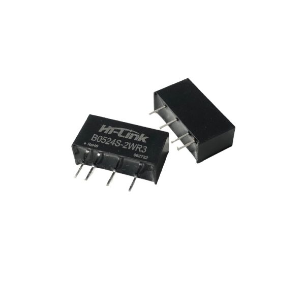 Hi-Link B0524S-2WR3 - 5.5VDC to 24VDC 83mA DC To DC Converter Power Module - SIP-6 Package