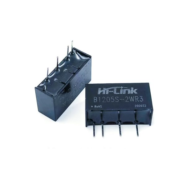 Hi-Link B1205S-2WR3 - 12VDC to 5VDC 400mA DC To DC Converter Power Module - SIP-6 Package