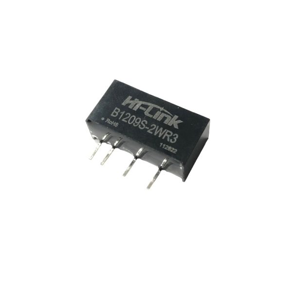 Hi-Link B1209S-2WR3 - 12VDC to 9VDC 220mA DC To DC Converter Power Module - SIP-6 Package
