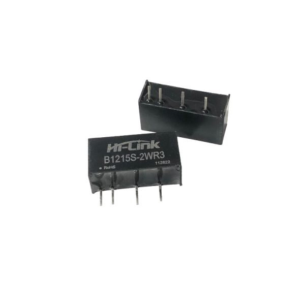 Hi-Link B1215S-2WR3 - 12VDC to 15VDC 130mA DC To DC Converter Power Module - SIP-6 Package