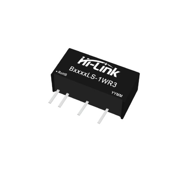 Hi-Link B2403LS-1WR3 - 24VDC to 3.3VDC 303mA DC To DC Converter Power Module - SIP-6 Package