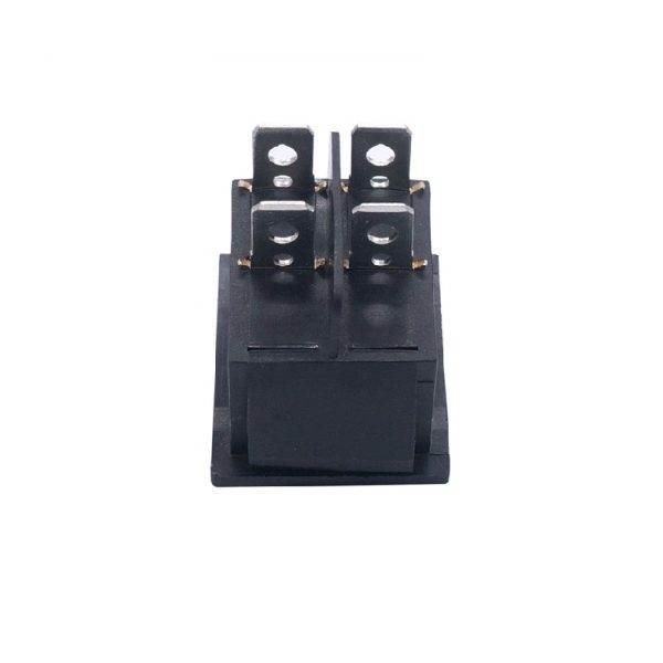 KCD4-201N-B -DPST ON-OFF 16A Rocker Switch With Blue Light Indication