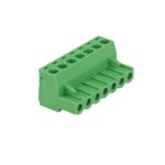 XY2500F-B(5.08)-7P - 7 Pin Right Angle Screw Terminal Block Female Connector 5.08mm Pitch - XINYA