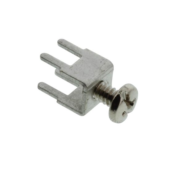 7767 4Pin Screw Terminal Power Tap M4 Through Hole - KEYSTONE