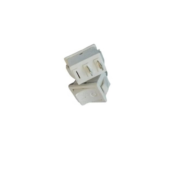 KCD-002-101-W -6A SPST Mini ON-OFF Rocker Switch- White